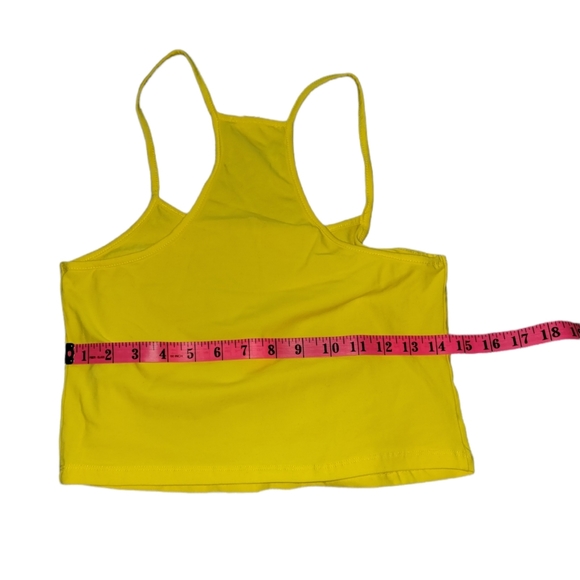 Y2K Yellow Crop Top - Picture 3 of 7